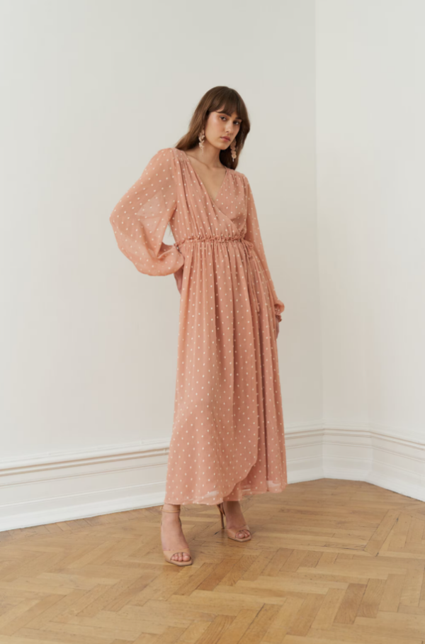 Sienna Dobby Maxi Dress Canyon Sunset
