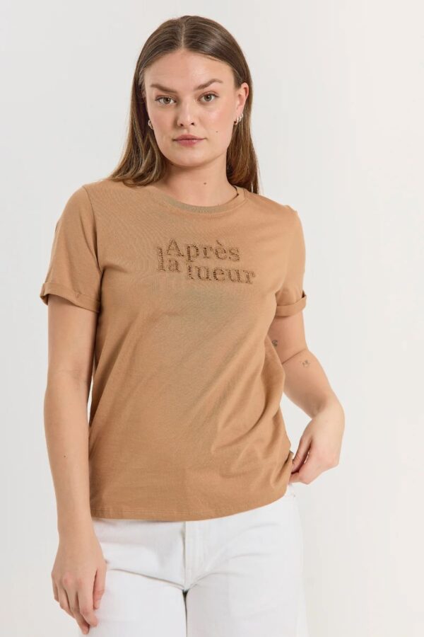 T-shirt Hezel Burro