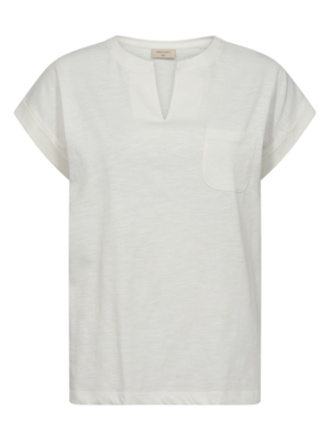 T-shirt Viva med ficka Off-White