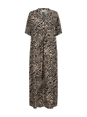 Klänning Larin Taupe Black