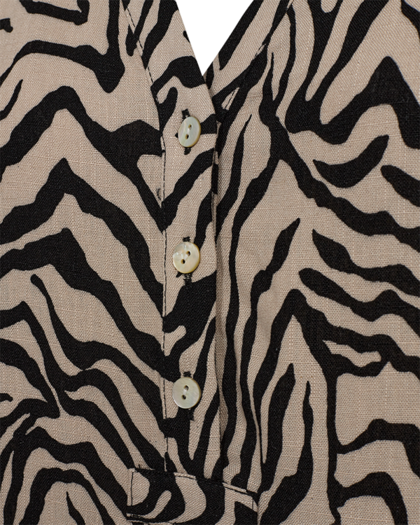 Klänning Larin Taupe Black
