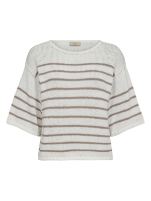 Pullover Grande White Taupe