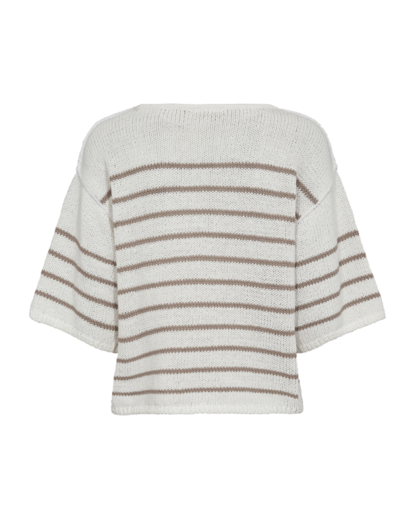 Pullover Grande White Taupe