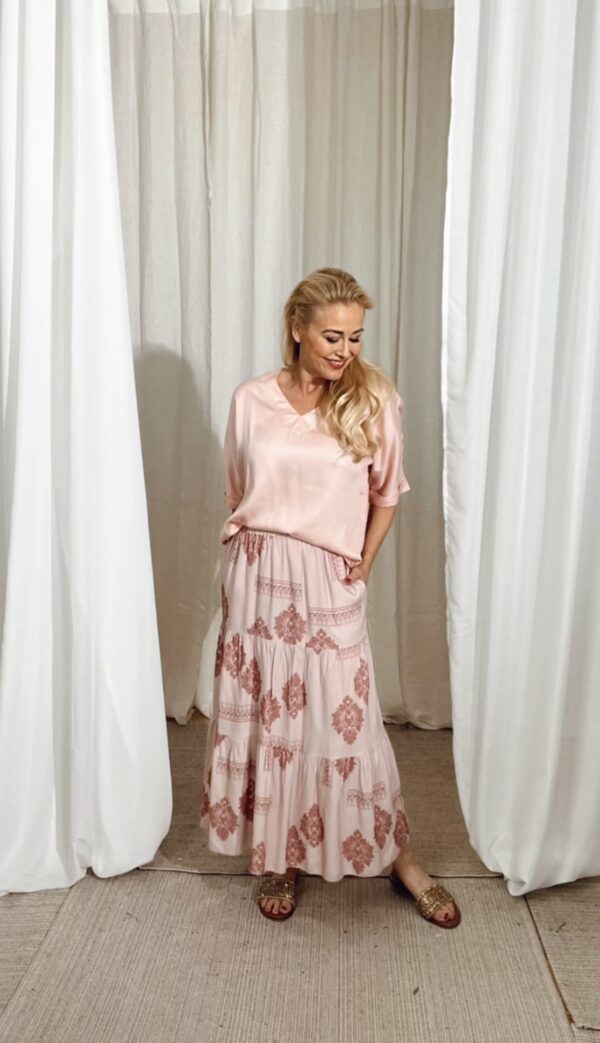 Mille S/S Blouse Rose - Image 2