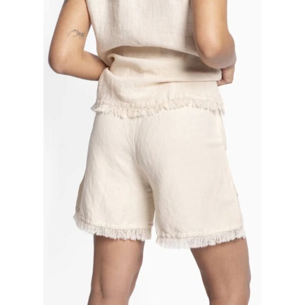 Lila Linen Shorts Summer Sand