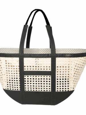Rattan Bag Jet Black