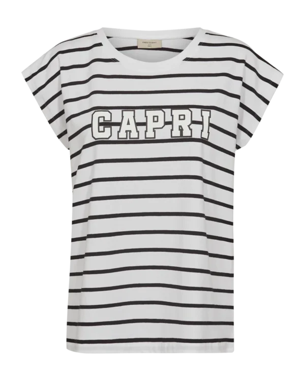 T-shirt Fenjal White Black