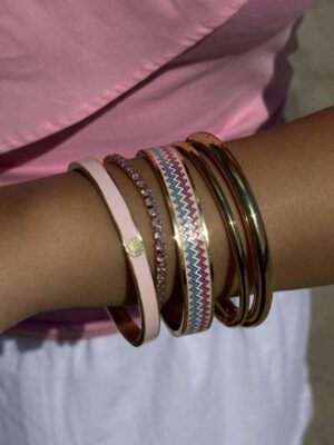 Antibes Bangle Multicolor Pink