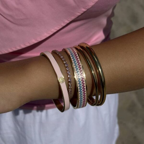 Antibes Bangle Multicolor Pink