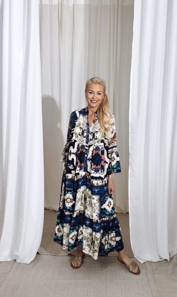 Mix Dress Navy Blue - Image 5