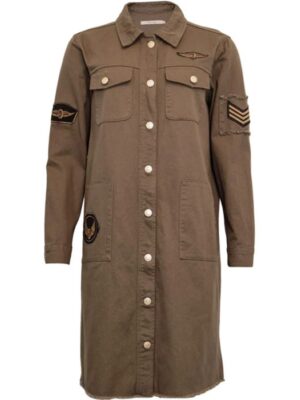 Foxy Long Jacket Army