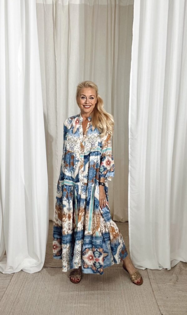 Mix Dress Blue