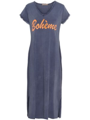 Rosalia Dress Dark Blue Arancio