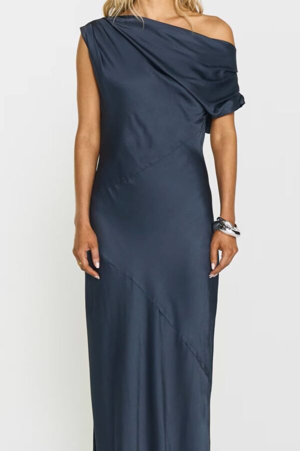 Vanessa Satin Dress Future Dusk