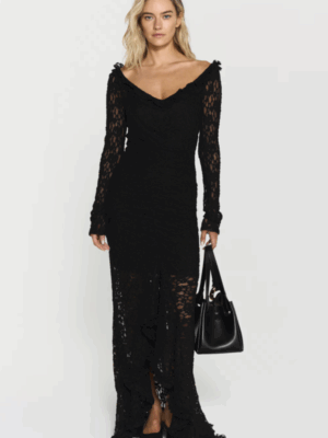 Ashley Lace Dress Black