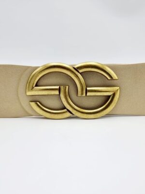Elastiskt Bälte Beige