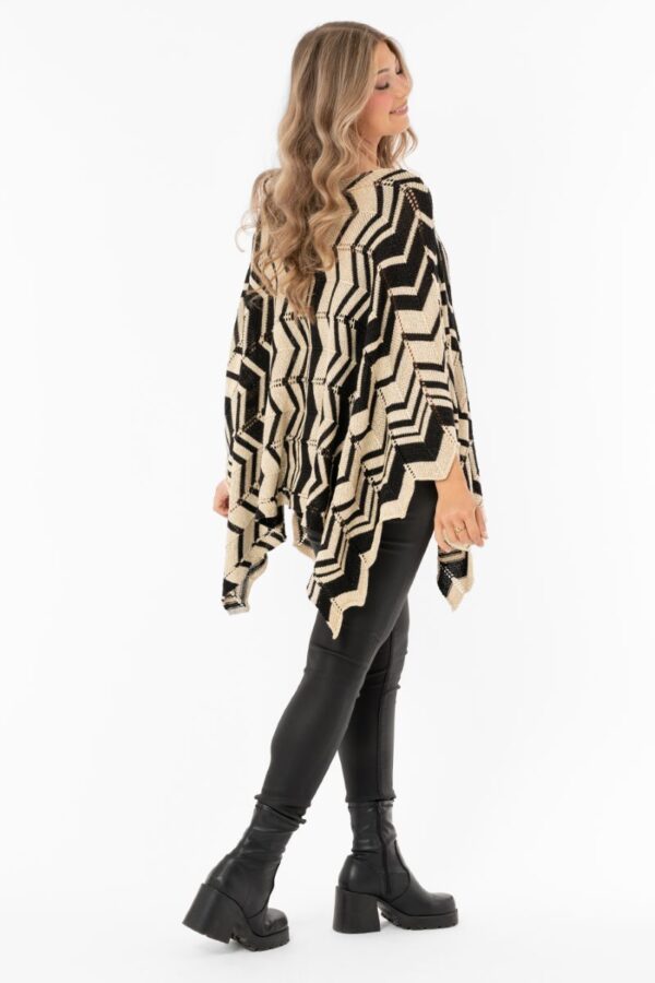Esther Cape Gold Black