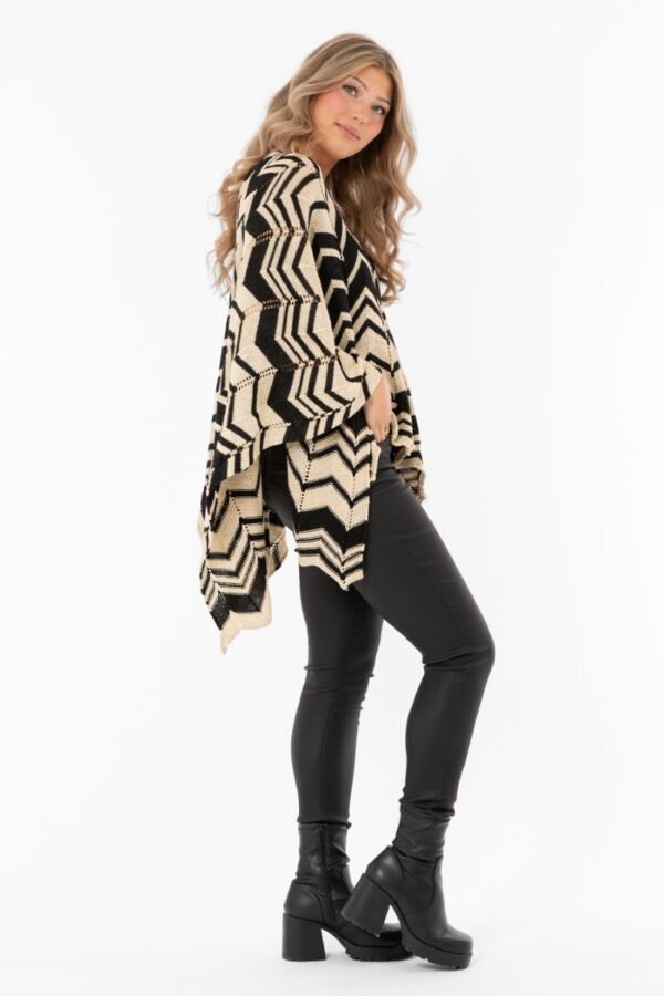 Esther Cape Gold Black