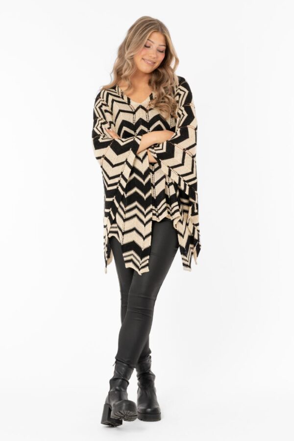 Esther Cape Gold Black