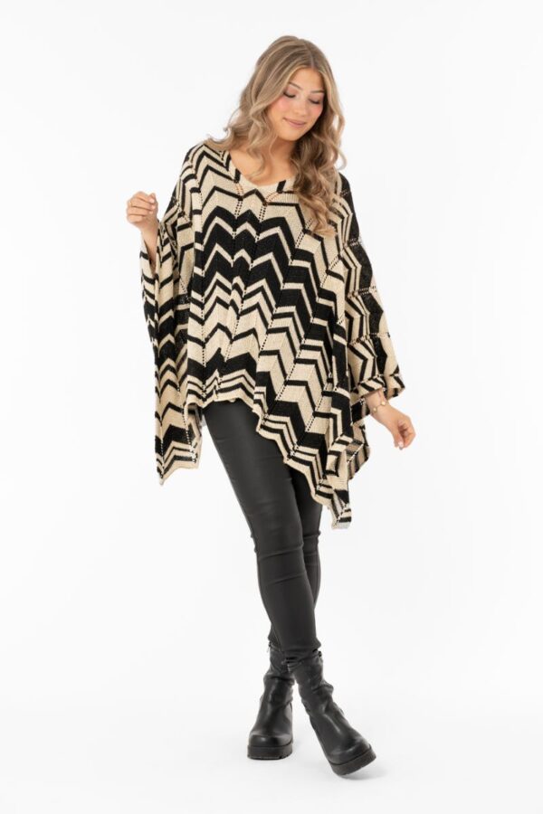 Esther Cape Gold Black