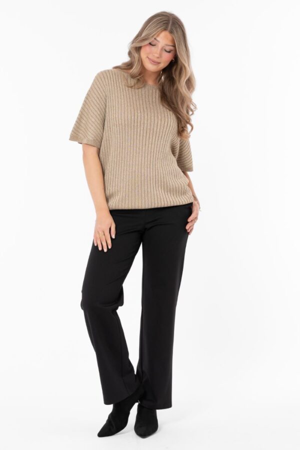 Frances Knit Top Atique Gold