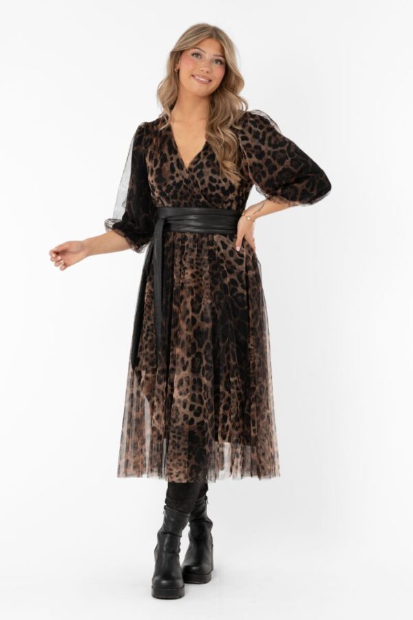 Priscilla Tulle Dress Hazel Black