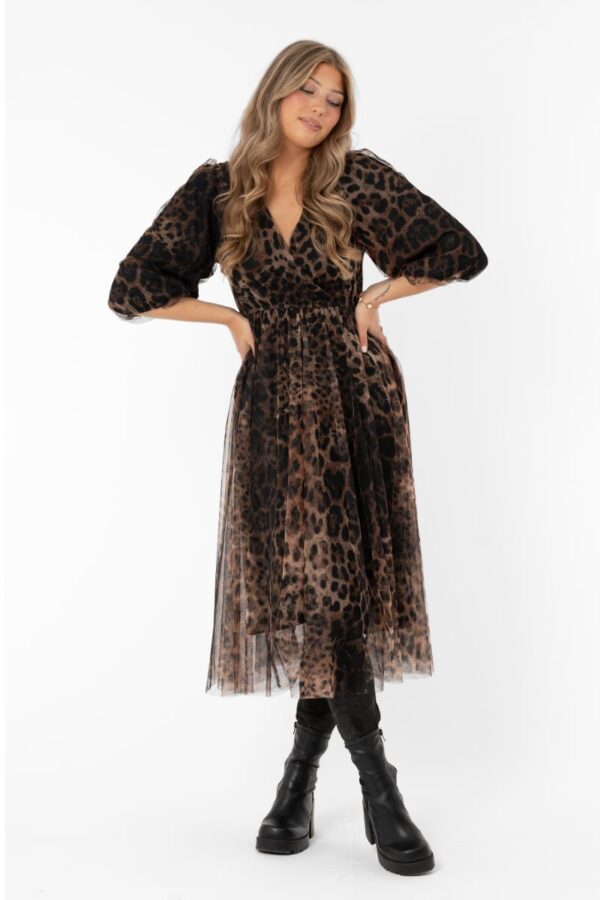 Priscilla Tulle Dress Hazel Black