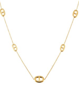 Celine long necklace gold