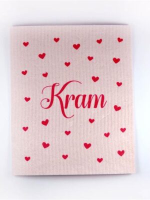 Disktrasa, Kram, rosa/rosa text