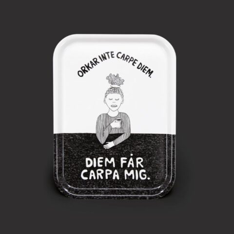 Frukostbricka "Carpe Diem" 20x27cm