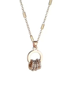 Halsband Rings Guld