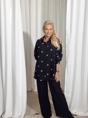 Set Sharon Skjorta & Byxa Svart
