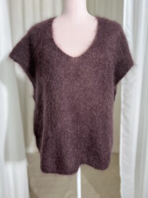 Vest Bjoerk V-neck Coffee