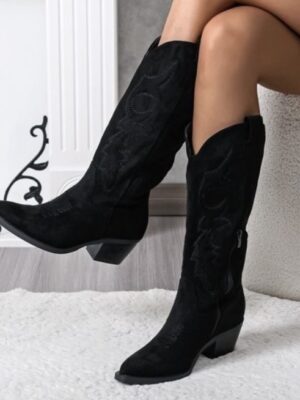 Cowboyboots High Black