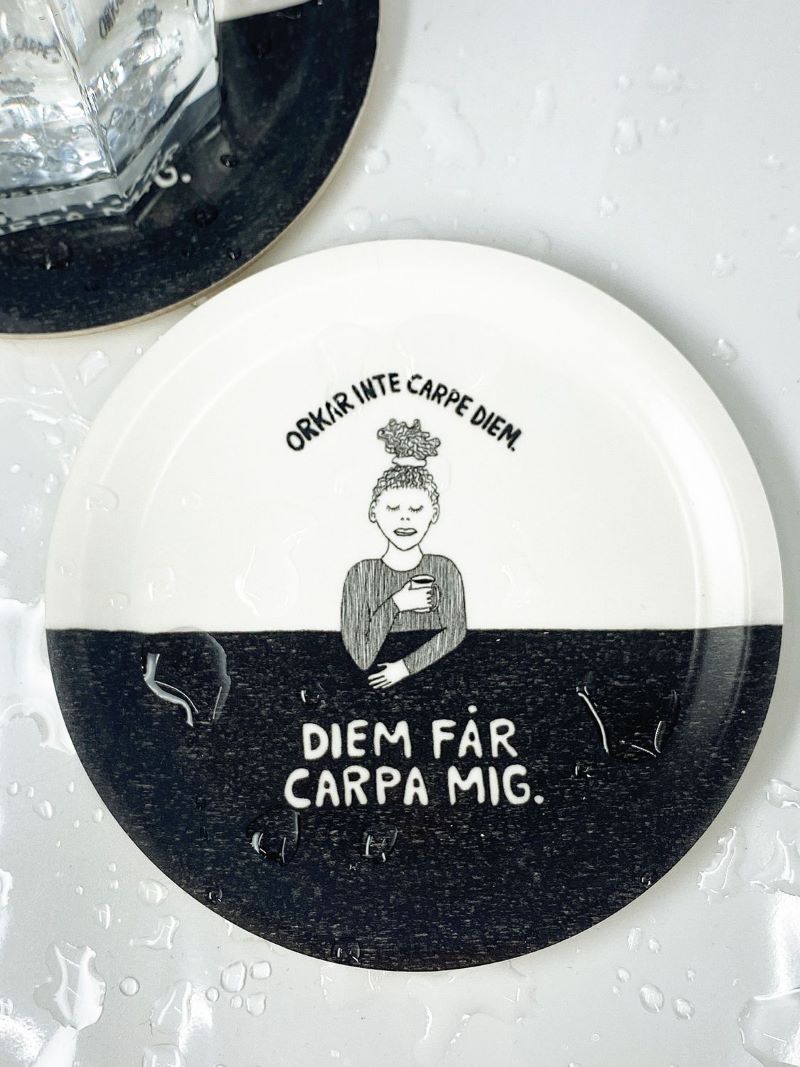 Minibricka/ Coaster "Carpe Diem"