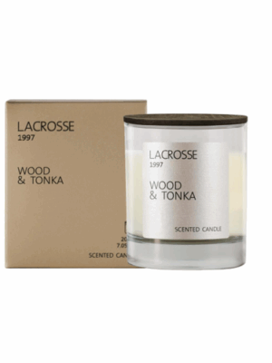 Scented Candle Lacrosse Wood Tonka 200g