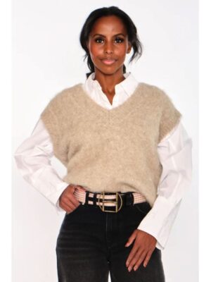 Vest Pernille Savannah Tan