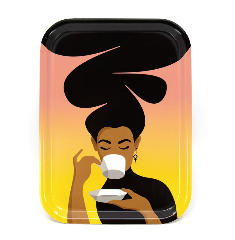 Bricka Kaffekvinnan Sunrise - 20-27cm