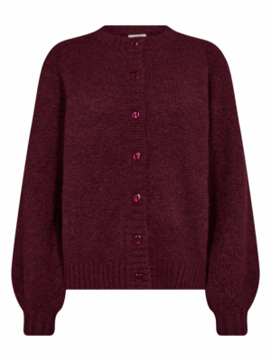 Cardigan Louisa Heart button Port Royale