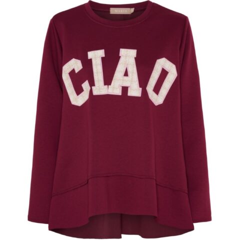 Charline Sweatshirt Wine