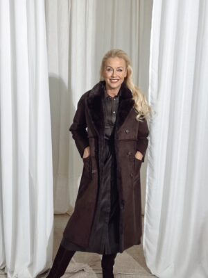 Jacka Lamse Lång Coffee Bean