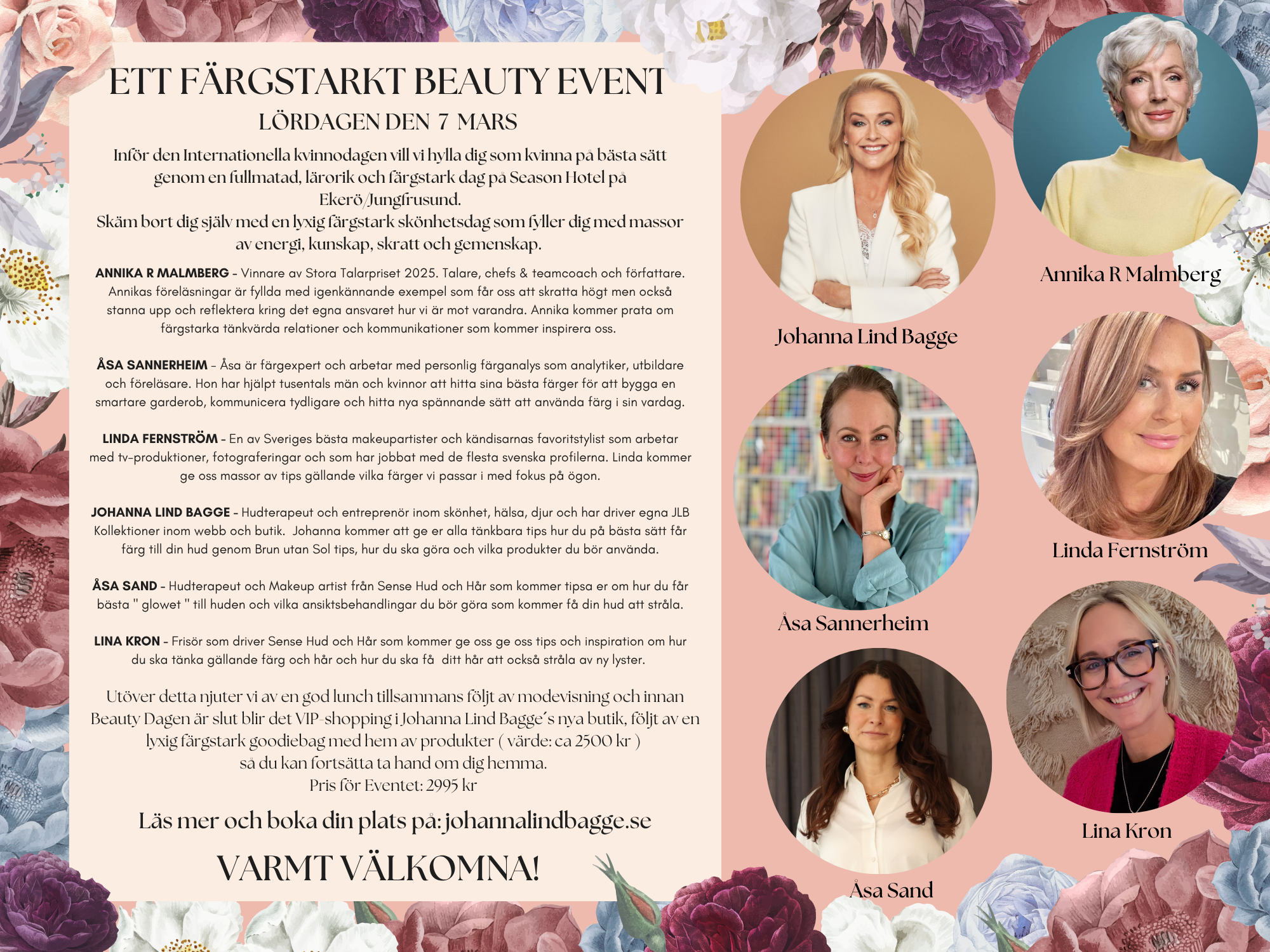 Biljett: Ett Färgstarkt Beauty Event - 7 Mars - Image 3