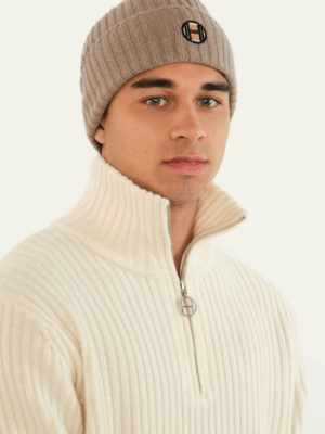 Mössa Charlie Beanie Light Brown