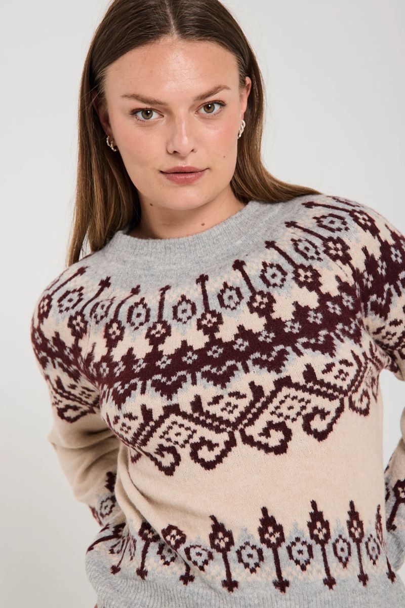 Pullover Merla Moonbeam Mid Grey