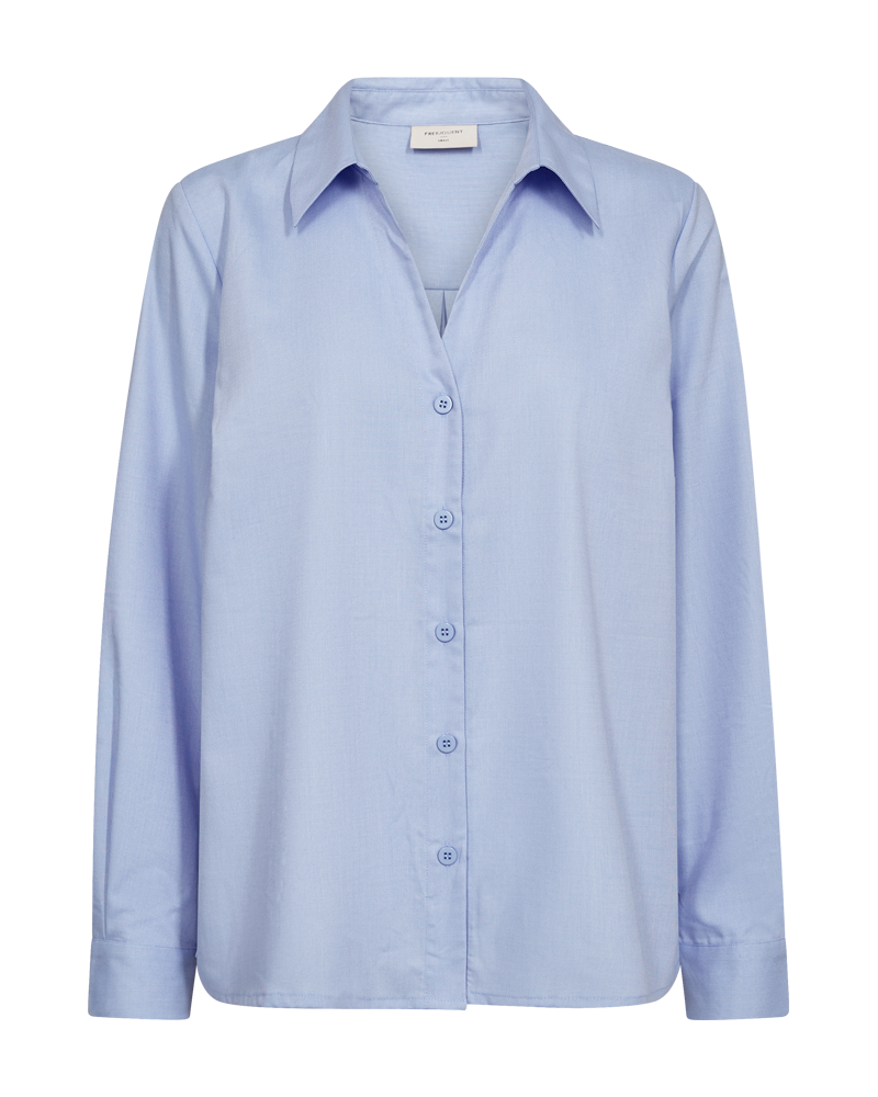 Skjorta Flynn Chambray Blue