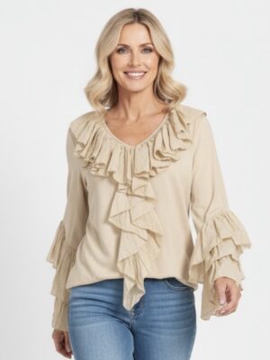 Blouse Donnatella Camel