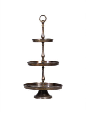 Våningsfat Elliot Bränd Mässing