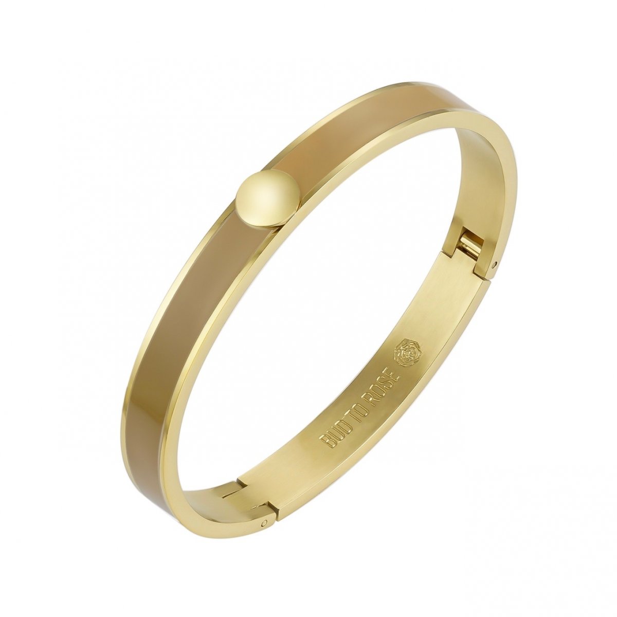 Armband - Capri Enamel Bracelet Sand/Gold - Image 3