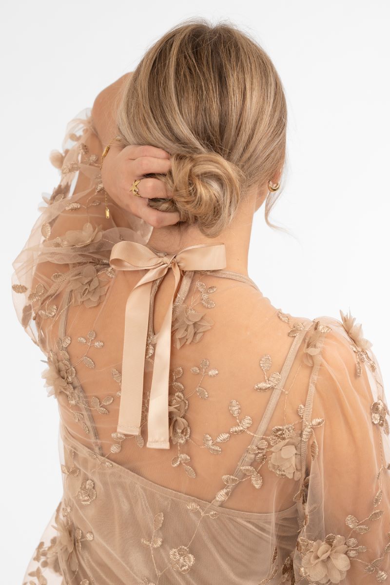 Florence Blouse Antique Gold - Image 2