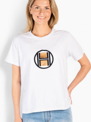 Logo T-shirt White Alyssum